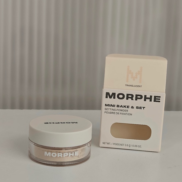 NEW Morphe Mini Bake & Set Setting Powder Translucent 2.6g / 0.09 oz - Picture 1 of 3